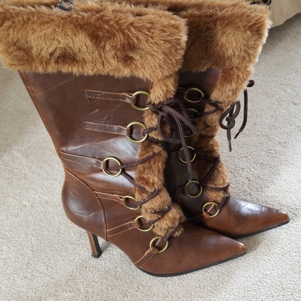 Brown boots